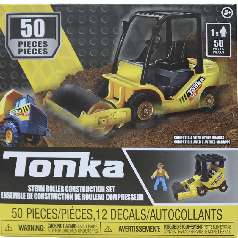 TK3521-02 – TONKA STEAM ROLLER CONSTRUCTION SET 50PCS/SET