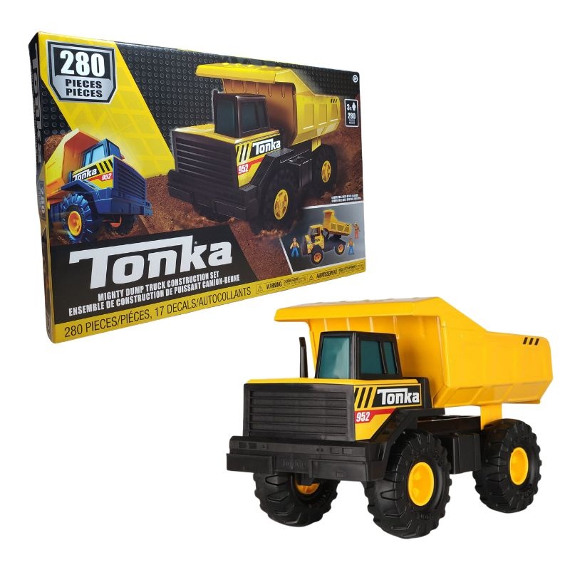TK3524-01 – TONKA MIGHTY DUMP TRUCK CONSTRUC SET 280PCS/SET