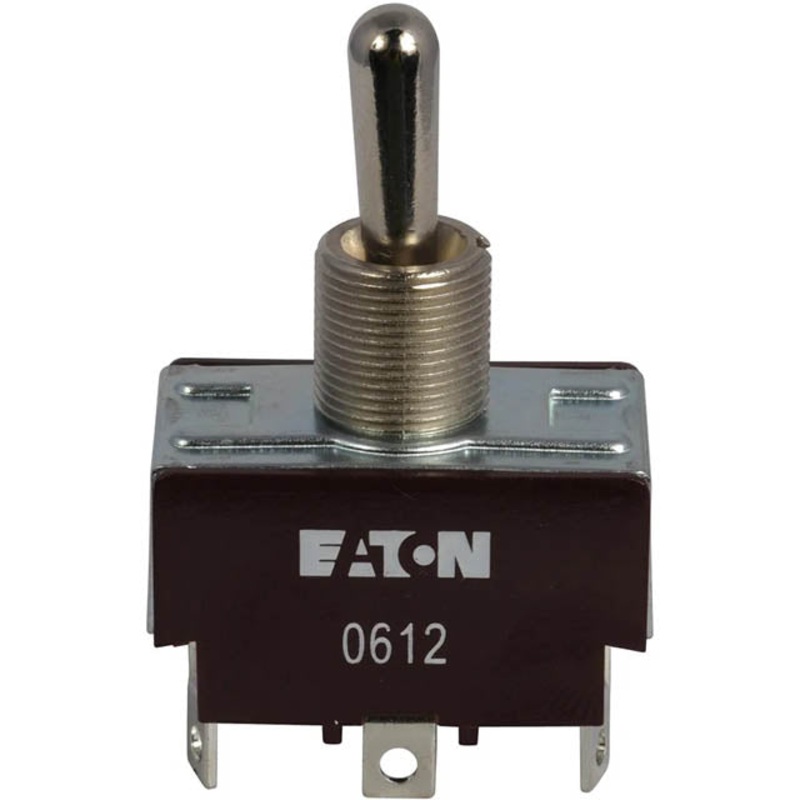 XTD4B3A – TOGGLE SWITCH 2P2T 20A ON-OFF-ON 125VAC THR SOL 12MM HOLE