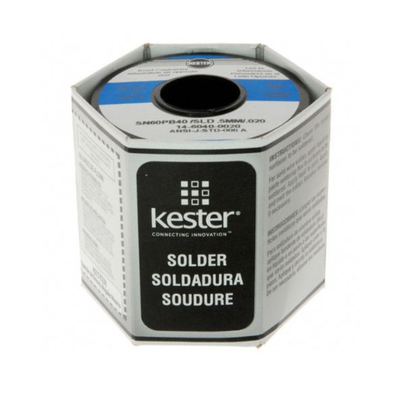 14-6040-0031 – SOLDER WIRE 60/40 SOLID 1LB 0.79 MM 0.031IN SN60PB40