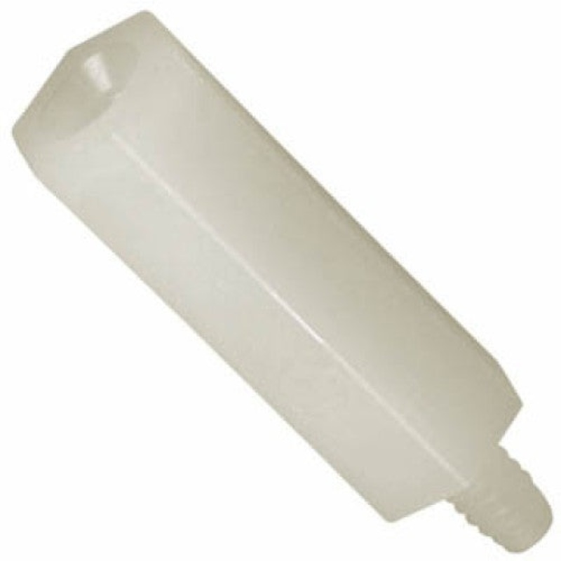 144-36440MF050 – STANDOFF M/F #4-40 12.7MM HEX NY NYLON THR (2 pcs/pkg)