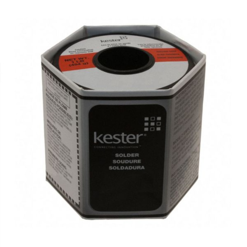 24-6337-6422 – SOLDER WIRE 63/37 WATERSOL 1LB 0.4MM SN63PB37 2.2% 331 RED