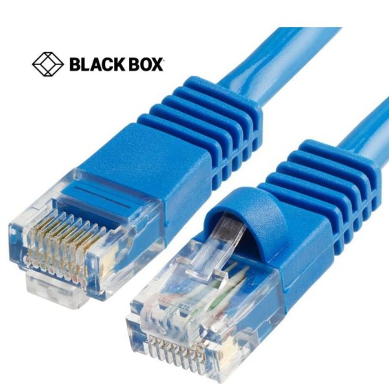 C5EPC70-BL-01 – PATCH CORD CAT5E BLU 1FT SNAGLESS BOOT (10 pcs/pkg)