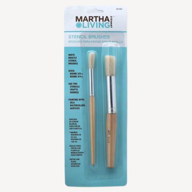 C9202MS – BRUSHES STENCIL WHITE BRISTLE