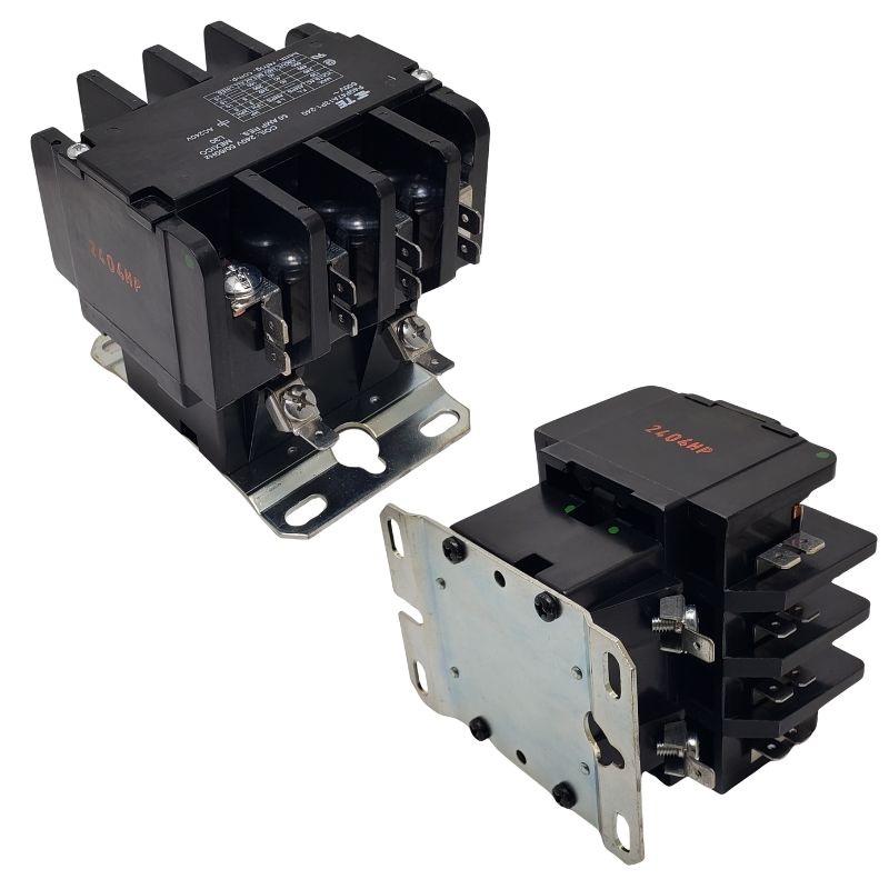 P40P47A13P1-240 – CONTACTOR 240VAC 40A 4PST-NO-DM 9X9X9 CM FLANGE MOUNT