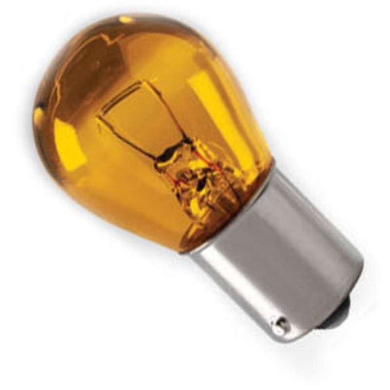 1295NA-BP – BULB BAYONET 12.5V 3A S8 SINGLE CONTACT BAY BASE AMBER (2 pcs/pkg)