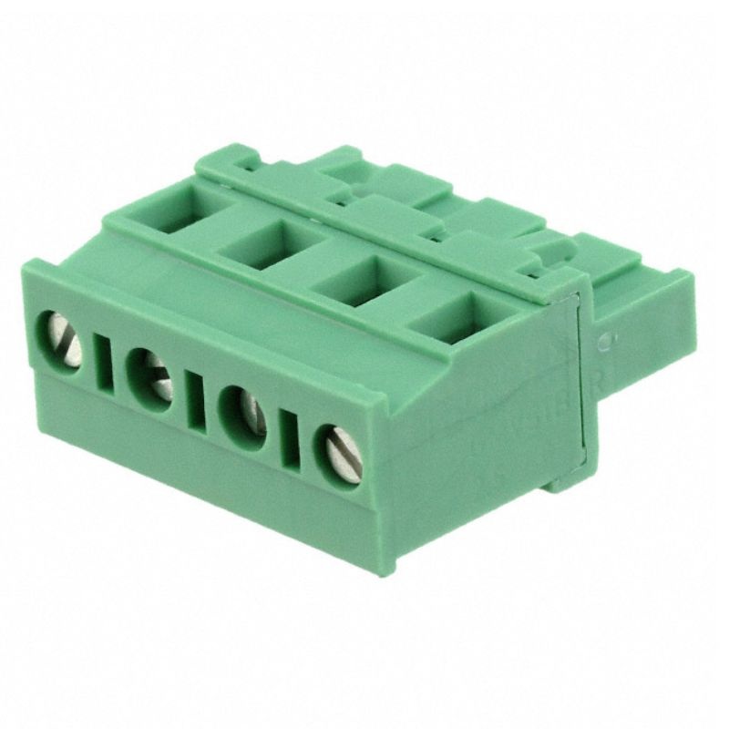 1737725 – TERM BLOCK 4P FEM PLUG ST 7.5MM GRN