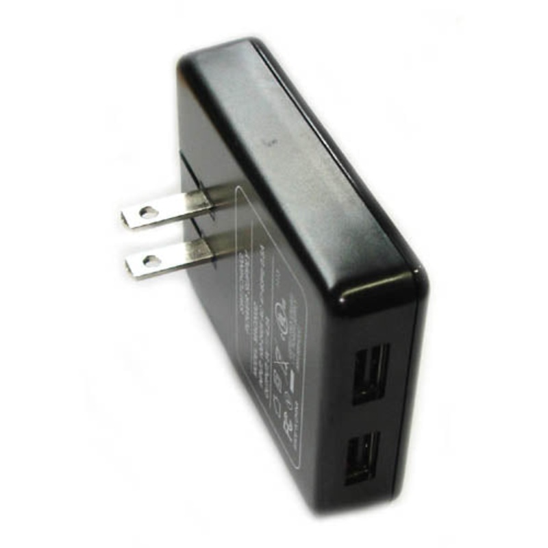 48-1222 – USB WALL CHARGER DUAL 5VDC@2.1A 4.2A TOTAL