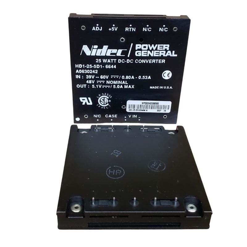 HD1-25-5D1-6644 – PSU DCDC IP39-60VDC OP 5.1VDC/5A 25W  10PCS/TRAY 80PCS IN 1 BOX