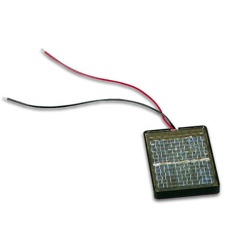 SOL 1 – SOLAR PANEL .5V 400MA 1.8X2.8IN WITH WIRE