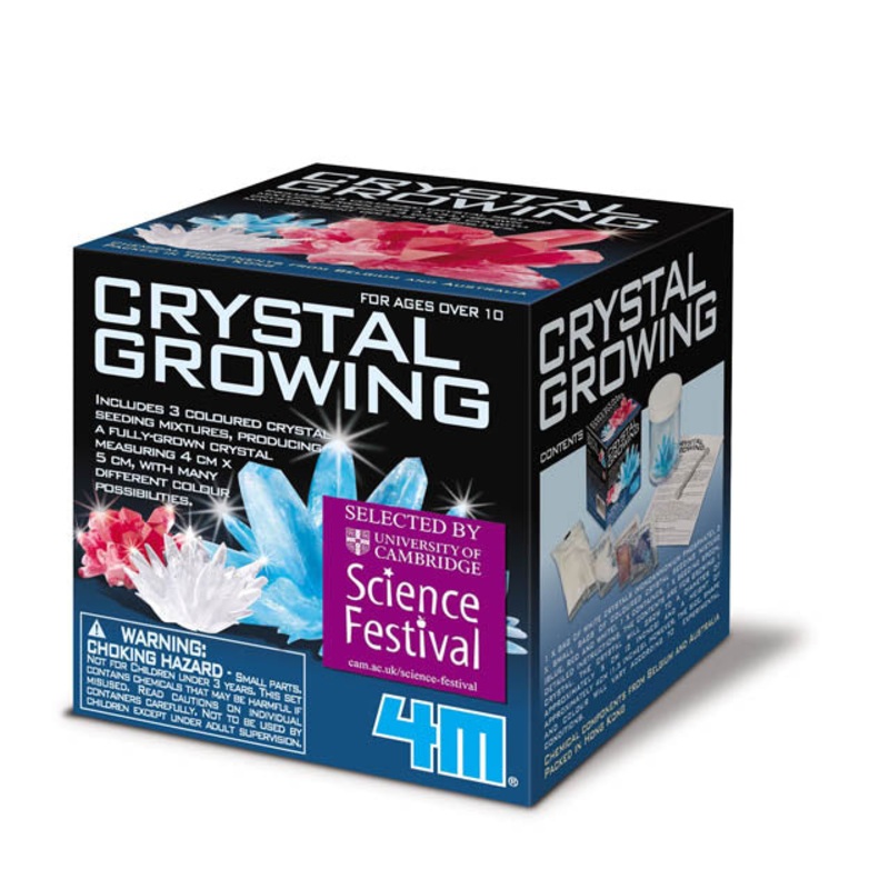 00-03913 – CRYSTAL GROWING KIT INCLUDES 3-COLOURED CRYSTALS