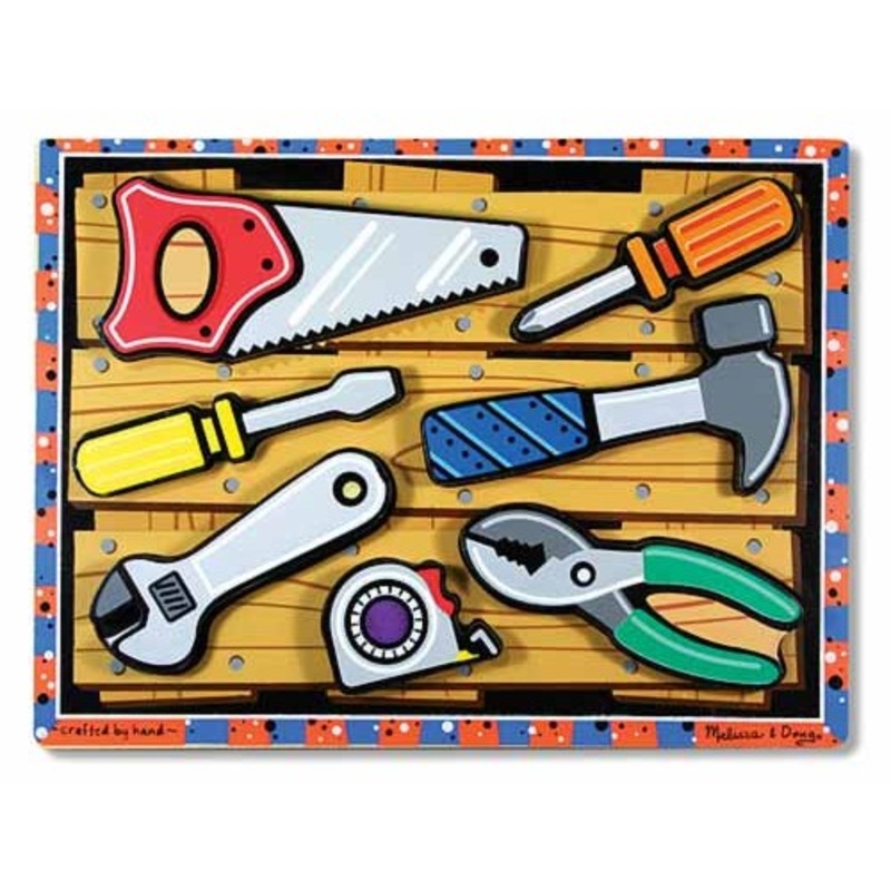 13731 – TOOLS CHUNKY PUZZLE-AGES 2+