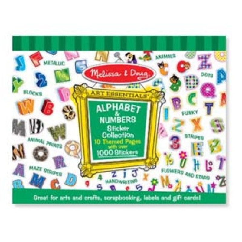 14191 – STICKER COLLECTION-ALPHABET AND NUMBERS