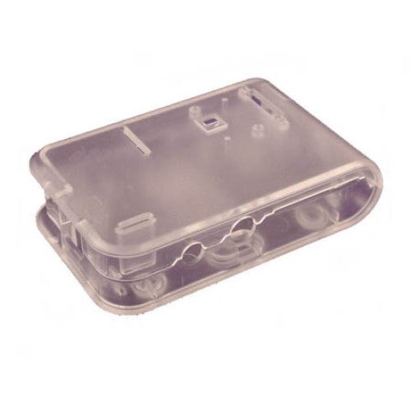 1593HAMPICLR – RASPBERRY PI B ENCLOSURE CLEAR