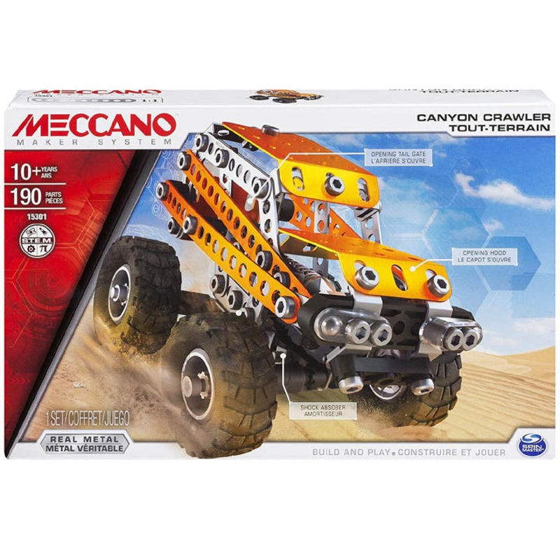 20070938 – MECCANO CANYON CRAWLER 190PCS/SET