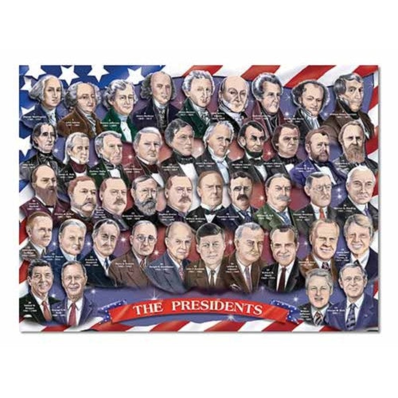 2868 – AMERICAN PRESIDENTS FLOOR PUZZLE AGES 6+