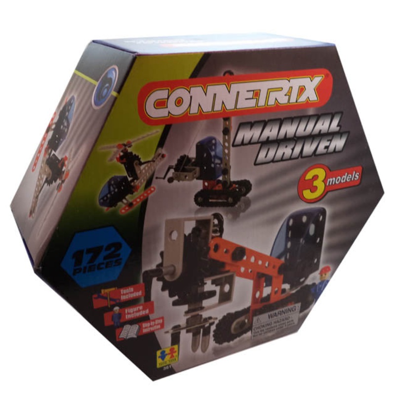 361 – MANUAL DRIVEN-CONNETRTX 3 MODELS IN 1 172PCS/SET