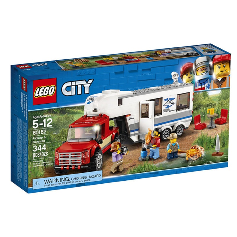 60182 – PICK UP & CARAVAN-CITY 344PCS/SET