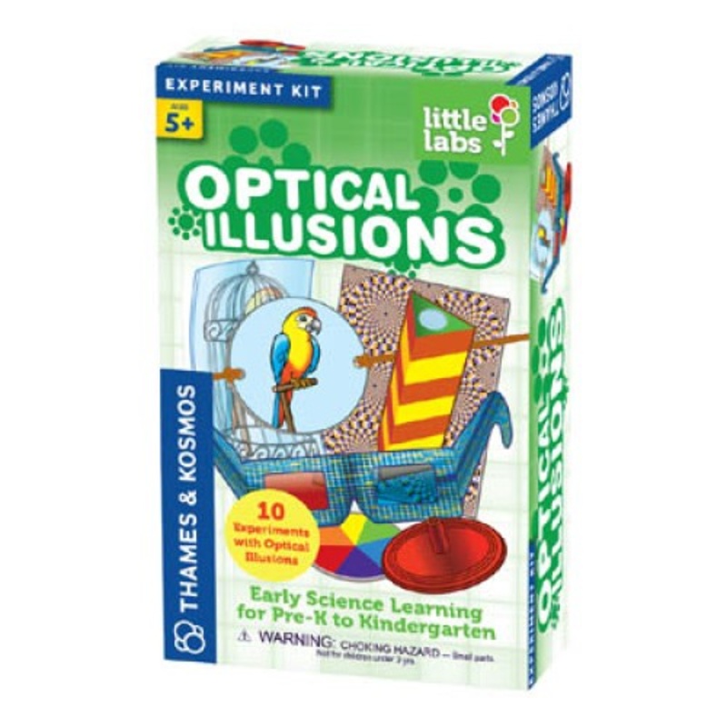 602116 – OPTICAL ILLUSIONS- LITTLE LABS 1 EXPERIMENTS 16 MANUAL PAGES