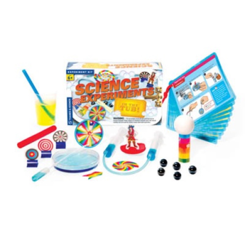 657130 – SCIENCE EXPERIMENTS IN THE TUB 9 EXPERIMENTS 12 MANUAL PAGES