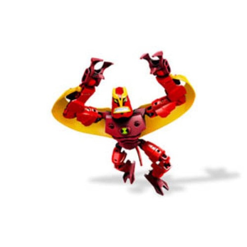 8518 – JET RAY-BEN 10 ALIEN FORCE 16 PCS