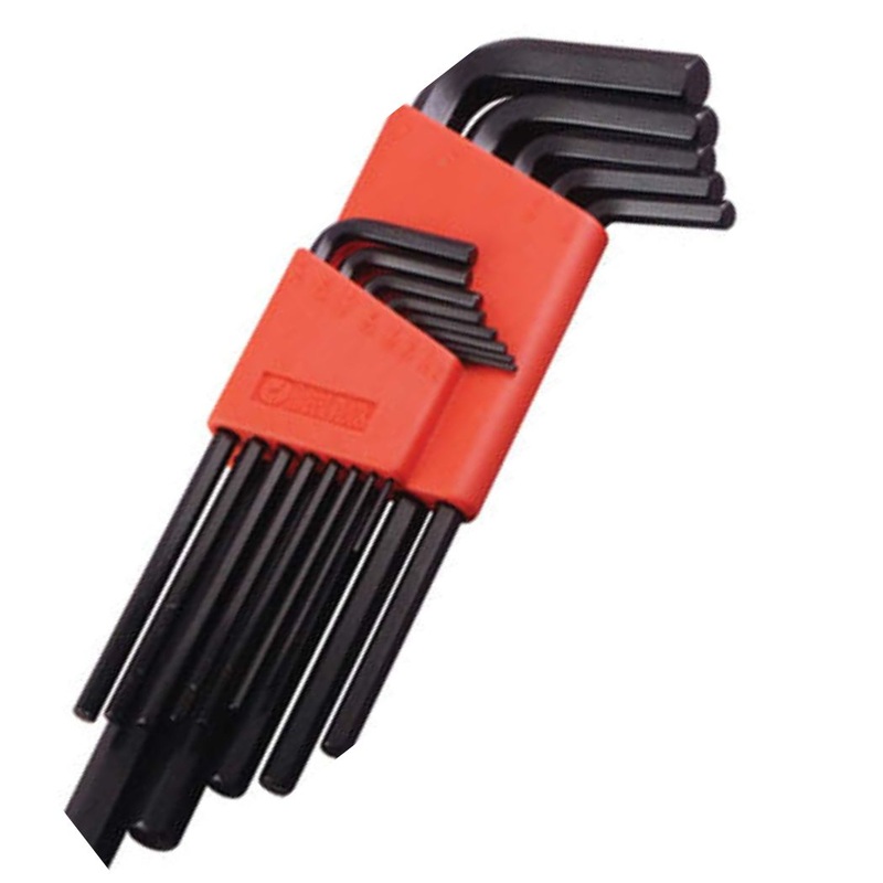 HK13S – HEX KEY SET SAE L-SHAPE 13PC/SET 1/20 1/16 3/32 1/8 3/16 1/4 3/8