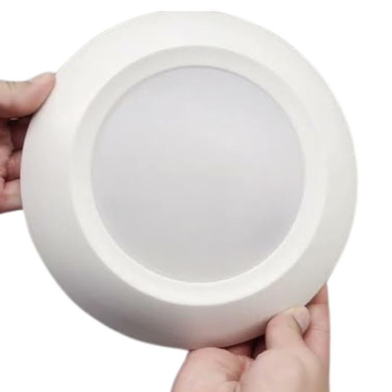 LED-30021-1 WH – LED CEILING DISK LIGHT 7.5IN WHT 3000K DIMMABLE 12W 1000LM 108MA