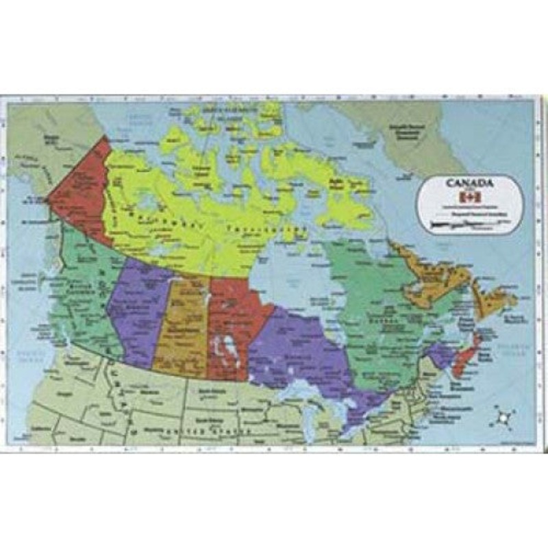 R12000 – PLACEMAT MAP OF CANADA