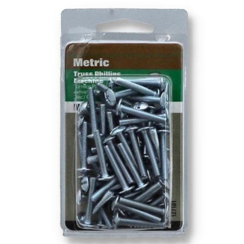 127101H – SCREW METAL METRIC 4X25MM PHILIP M4-0.7X25 MACHINE SCREWS (60 pcs/pkg)