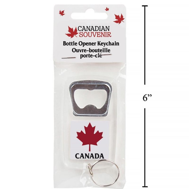 62031 – CANADA SOUVENIR KEYCHAIN WITH BOTTLE OPENER