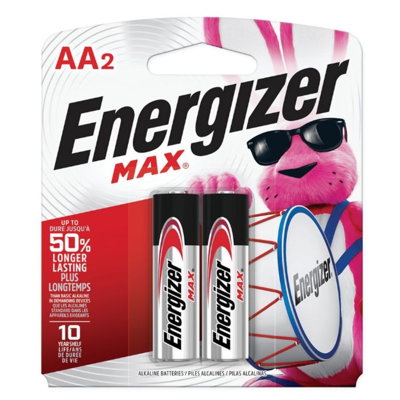 E91BP-2 – BATTERY ALKALINE AA 1.5V  (2 pcs/pkg)