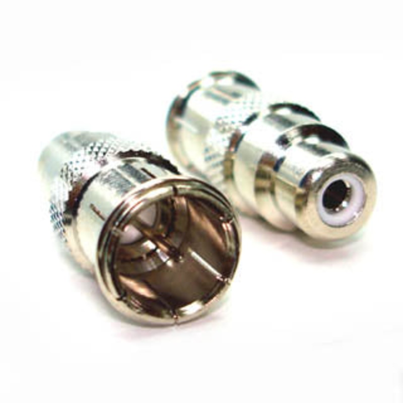21-152-1 – F ADAPTER PLUG PUSH TYPE-RCA JACK