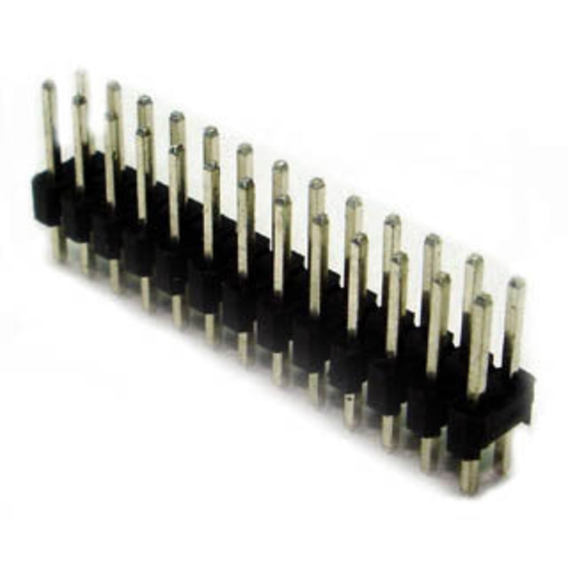 ACQC-2331-2 – DIPHDR 2.5MM 26P BRST 3/6 TIN BLACK (2 pcs/pkg)
