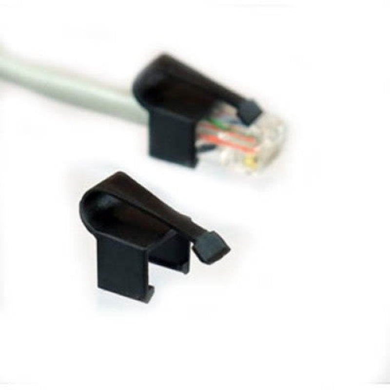 AHP-841-25 – RJ45 LOCKING CLIP/TAB BLACK RJCLIP (25 pcs/pkg)