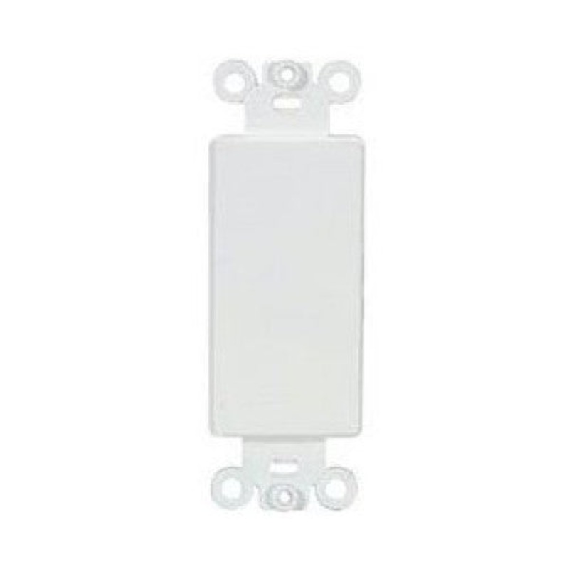 AV-114 – WALL PLATE DECORA INSERT BLANK WHITE