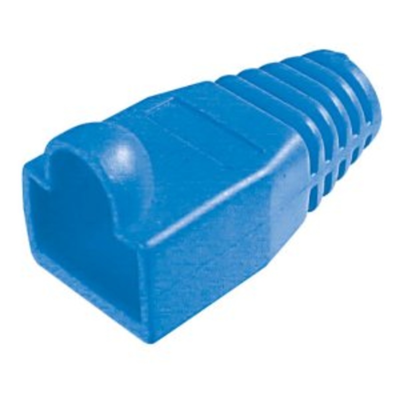 BOOTBL – BOOT STRAIN RELIEF RJ45 BLUE  (10 pcs/pkg)