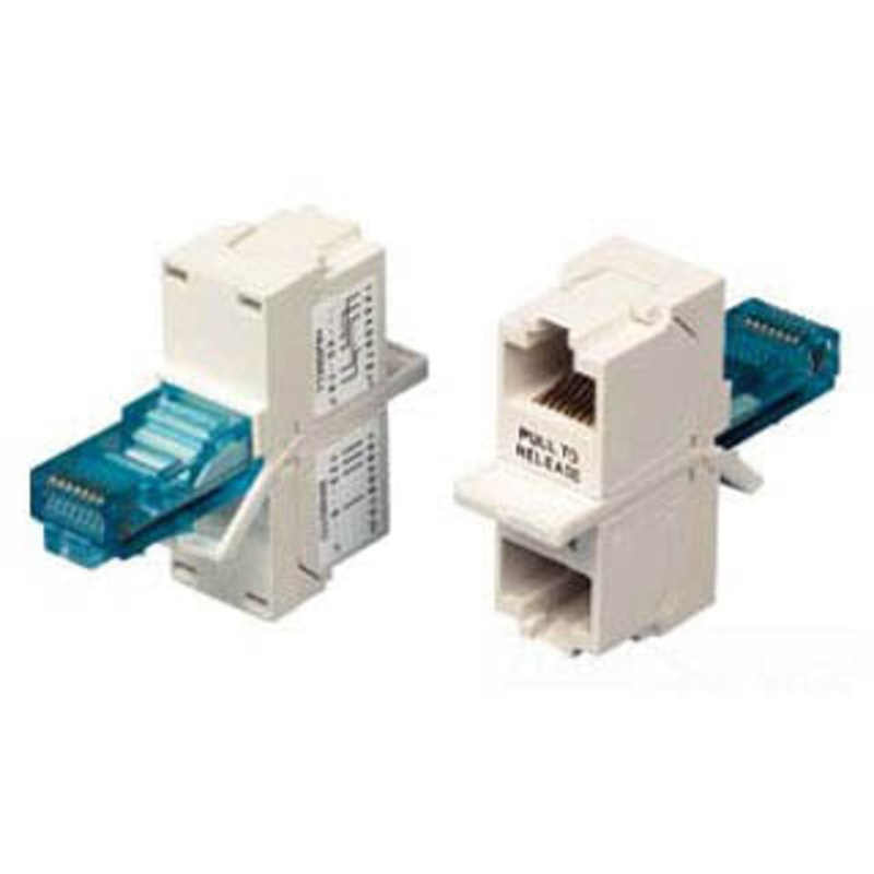 BR851241A – MODULAR T ADAPTER 8P8CJKX2-8P8CP SPLITS PLUG POS .5 4AND1 2 TO
