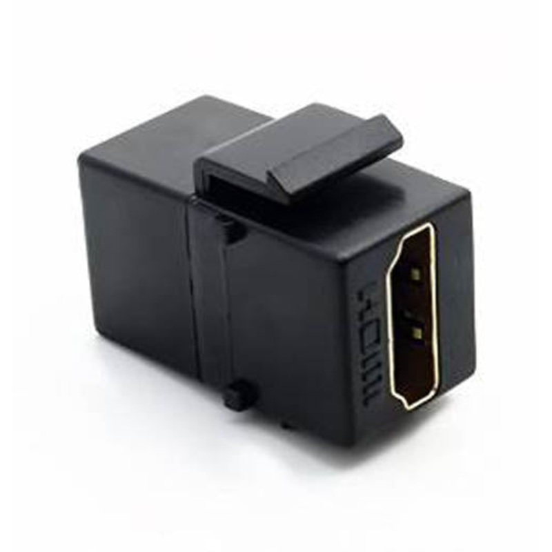 CAT-700BK – KEYSTONE COUPLER HDMI JK-JK BLK FLUSH