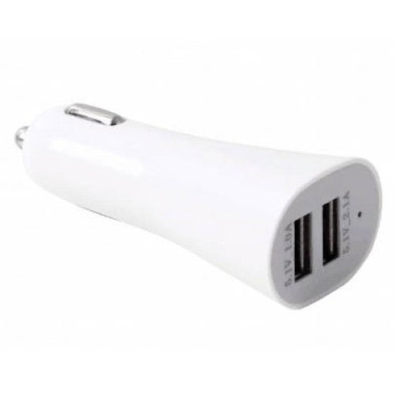 PH-2USB – USB CAR CHARGER DUAL 5VDC@2.1A 5VDC@1A