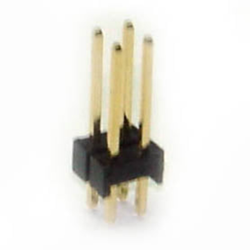 PH2-025-04G – DIPHDR 2.5MM 4P NBST 3/9 GOLD BLACK (5 pcs/pkg)