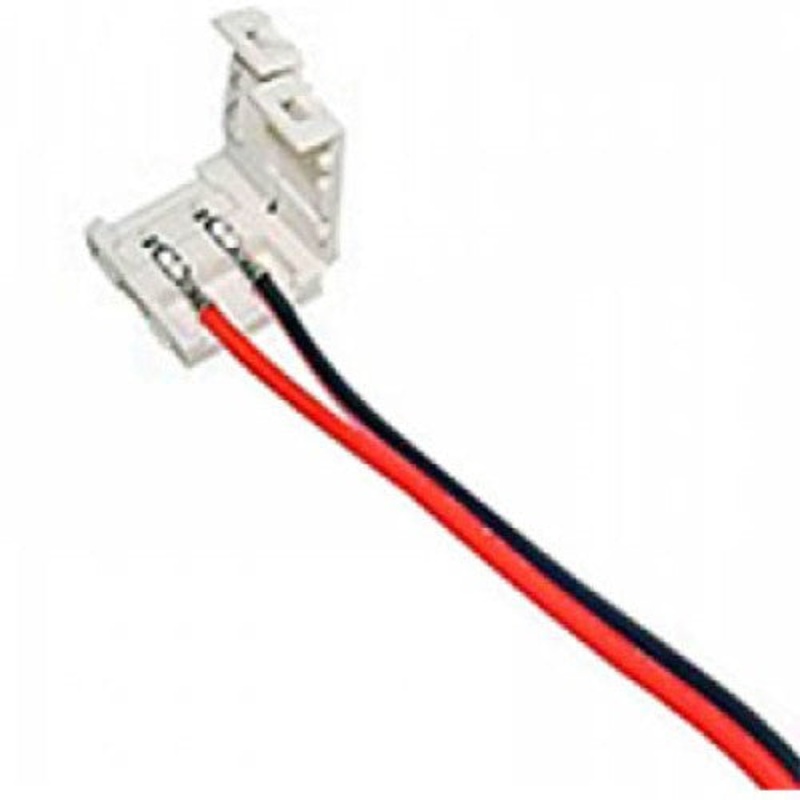 02287 – LED STRIP SNAPON 2P CONN W/WIRE 8MM