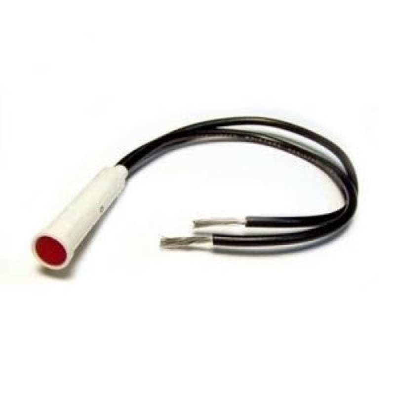 11-2550 – INDICATOR 24V LED 7MM RED PRESS WIRE FLUSH DIAMOND LENS