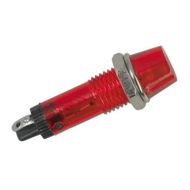 1272-0331 – INDICATOR 12VDC 7MM RED CHMT TAB