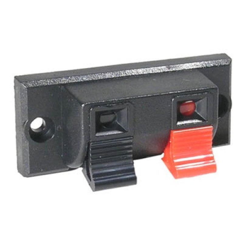 58-099-2 – SPEAKER TERM 2POS RECT RD/BK 18X54MM (2 pcs/pkg)