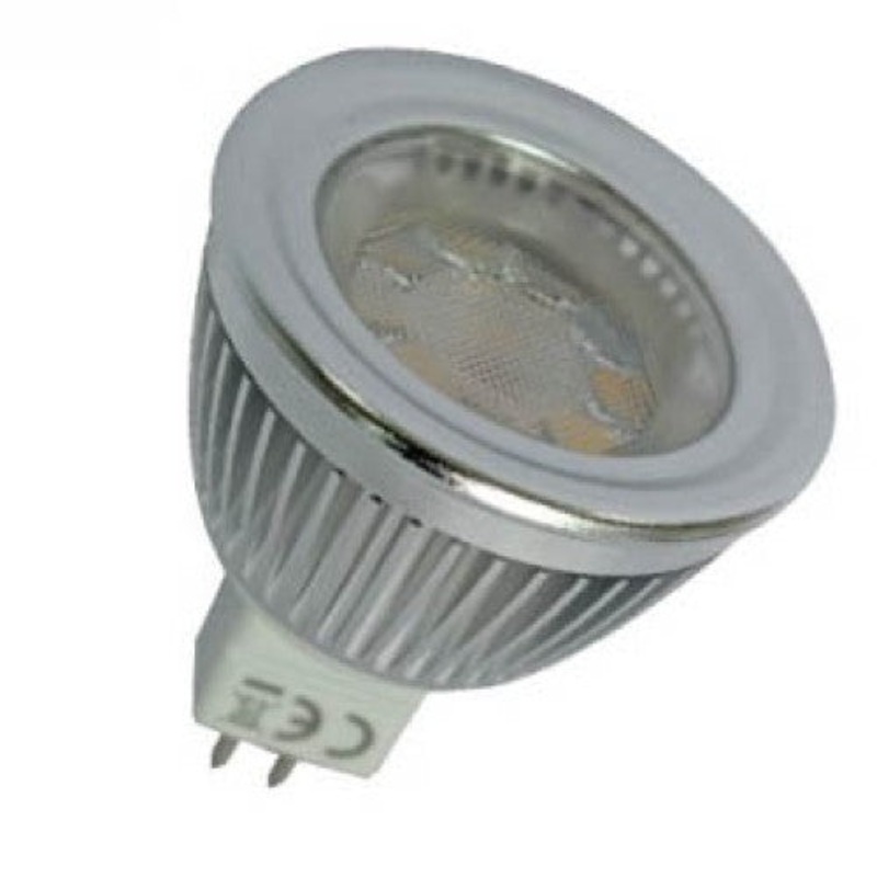 MR16-4W – BULB LED MR16 GU5.3 WARM WHITE 4W 12V REPLACES 40W