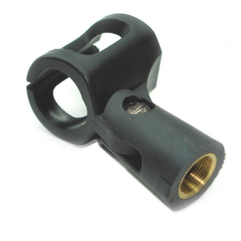 PS030 – MICROPHONE HOLDER BLACK PLASTIC