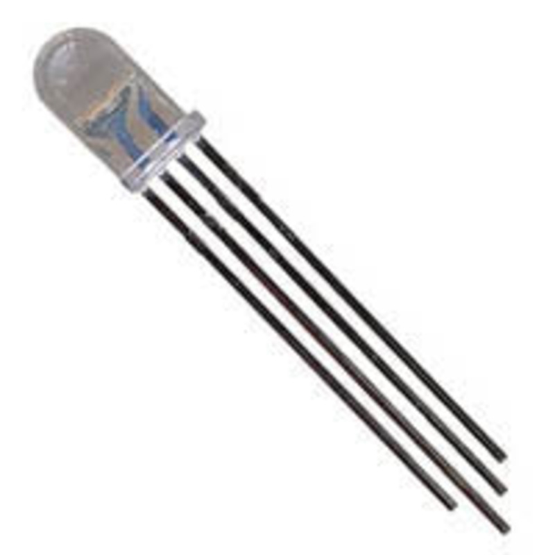 2760028 – LED5 TRICOL RED/BLUE/GRN 565/650 120MCD 50/30/30MA 2.6/4/4V