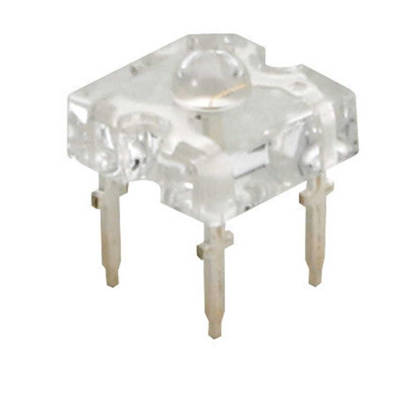 30-01/T4C-4PRB – LED 4PIN SQUARE WATERCLEAR WHITE PC DOMED TOP 3.6V 30MA 7.6X7.6MM (2 pcs/pkg)