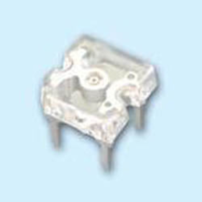 32-01SUGC/S463 – LED 4PIN SQUARE WATERCLEAR GREEN PC FLAT TOP 3.5V 20MA 7.6X7.6MM (2 pcs/pkg)