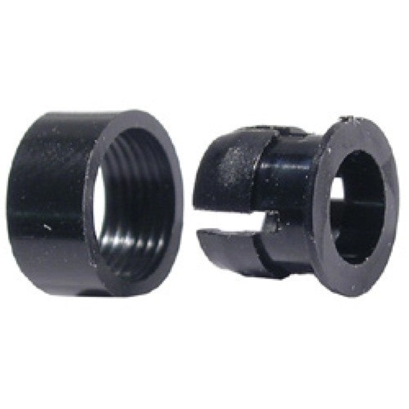 55-550-10 – LED HOLDER AND RING 5MM PLAS BLK  (10 pcs/pkg)
